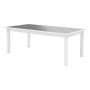 Stół aluminiowy VERMONT 216/316 cm (biały)