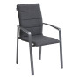 Fotel aluminiowy CAPRI (antracyt)