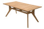 Stół ogrodowy stały prostokąt WINSTON 180x90 cm (teak)