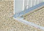 Aluminiowa rama podłogowa BIOHORT Highline H5 - 252 × 292 cm