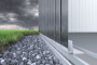 Domek ogrodowy BIOHORT Highline H1 duo 275 × 155 cm (szary kwarc metalik)